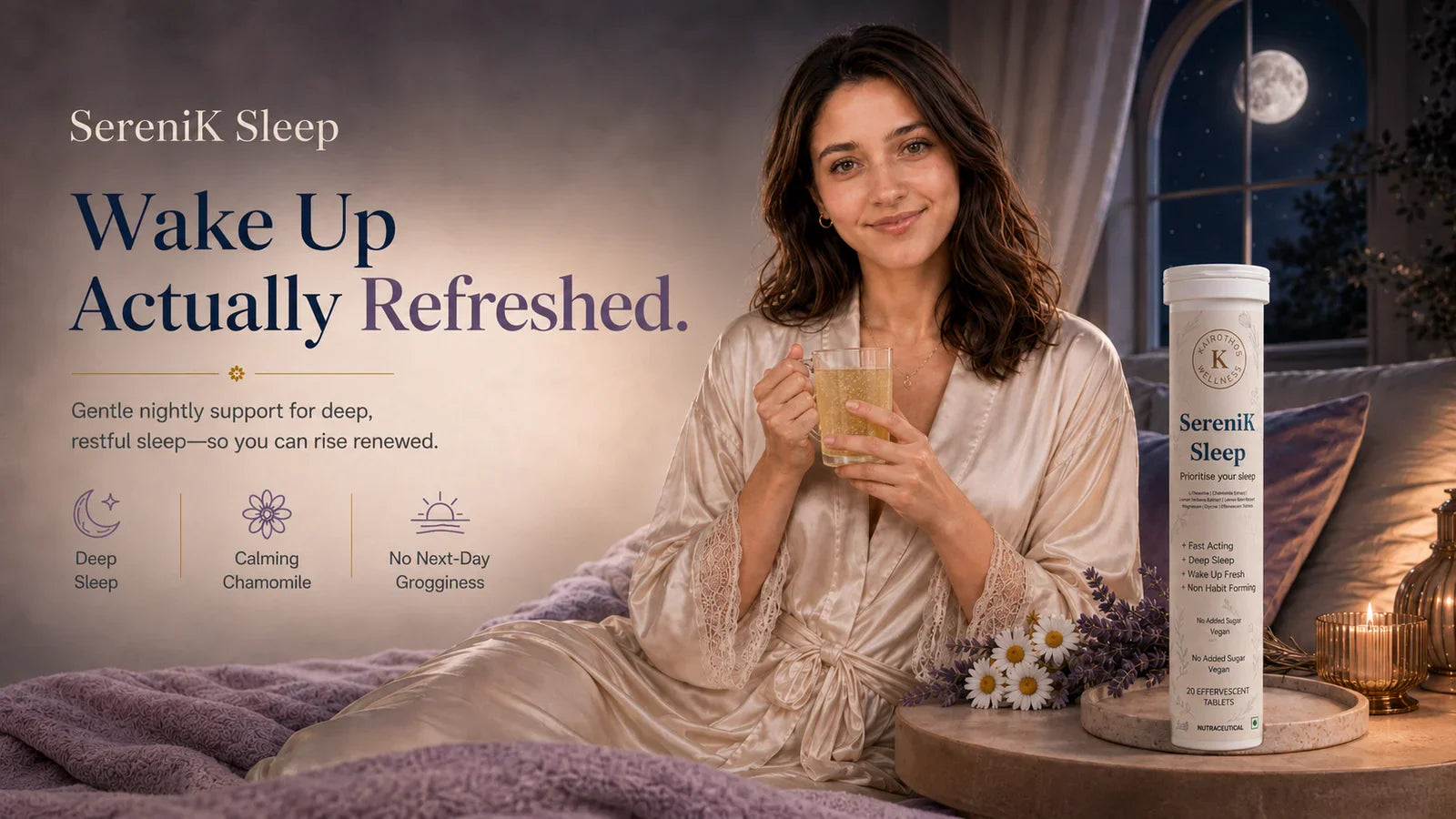 SereniK Sleep Ingredients: The Blend Behind Better Sleep, Naturally